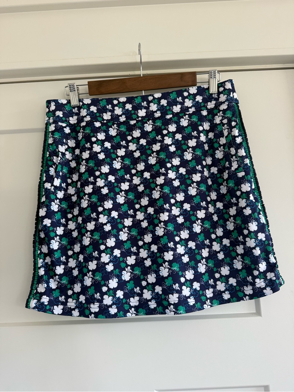 Callaway Golf Skort Navy Blue Green & White Floral - Size M
